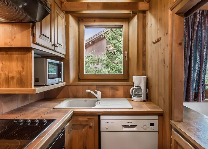 3 Pieces Avec Balcon Et Garage - Fr-1-453-45 Lägenhet Megève